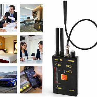 Multifunkčný RF detektor skrytých kamier a GSM odposluchov VPro Hero 009