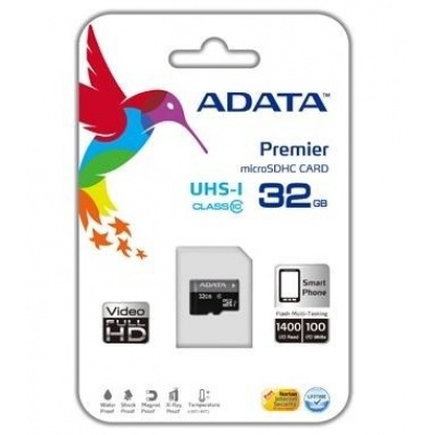 32 GB pamäťová Micro SD karta ADATA, CLASS 10 