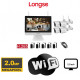 Wifi kamerový set s  NVR LCD monitorom WIFI3604M4SW200 a 4 IP 2mpx kamerami IR 25m