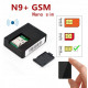 Špičkový GSM odposluch N9+