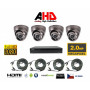 4 kanálový kamerový set 2Mpx 4AHD2