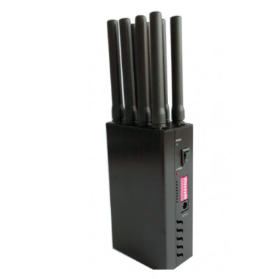 8 Anténová prenosná rušička GSM/DCS/3G/4G/4G LTE/GPS/WIFI